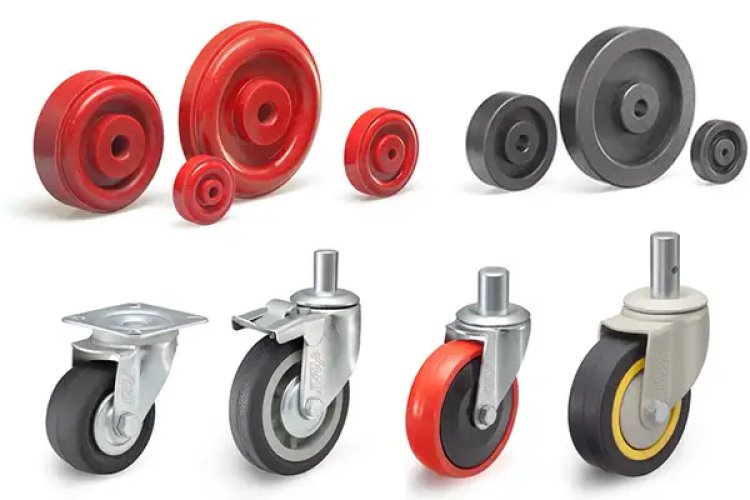 Plate Caster Wheel Exporter in Rajkot