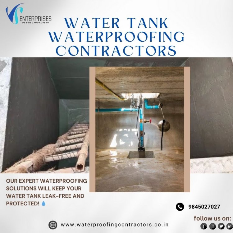 Water tank waterproofing contractors in Bangalore