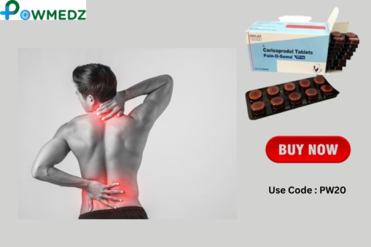 Pain O Soma 500mg Online Tablet for Muscle Pain | Powmedz