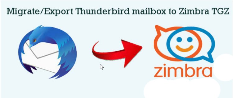 Migrate Thunderbird data to Zimbra.