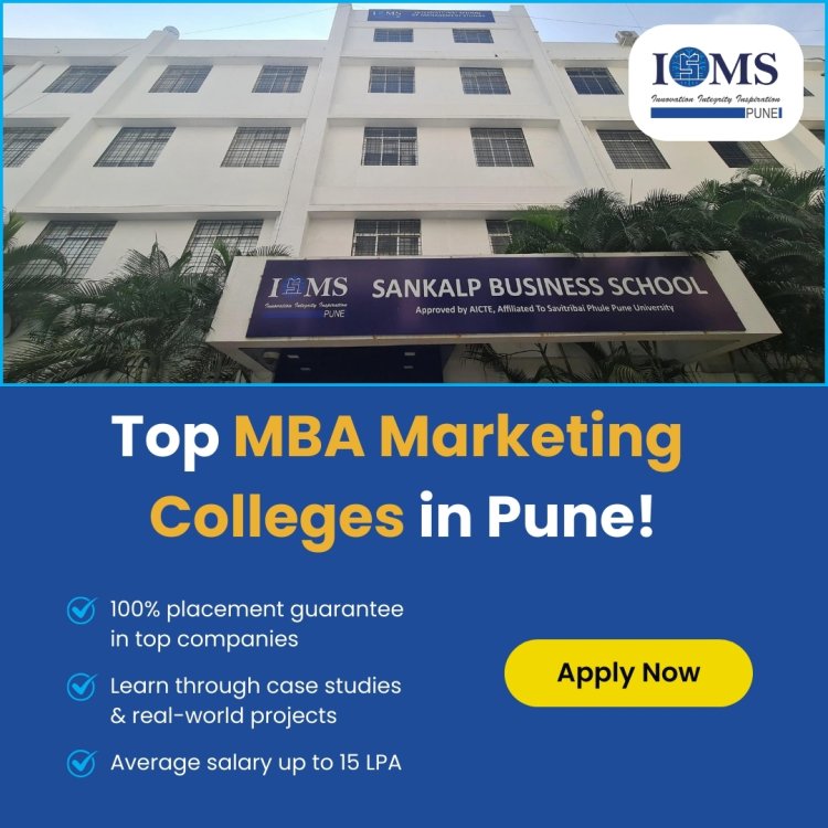 Top MBA Marketing Colleges in Pune | ISMS Pune