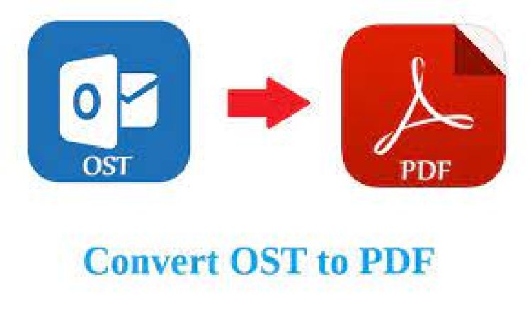 How do I Change OST file into PDF?