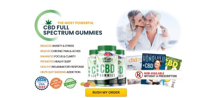 Vitality Vibes CBD Gummies:-NO- 1 Product & Best Price For New Buyers's !!