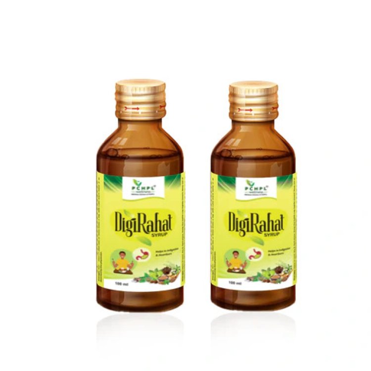 Herbal Acidity Relief Syrup for Complete Digestive Wellness