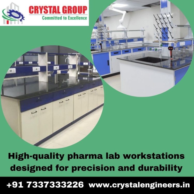 Pharma Lab Furniture Manufacturers in Hyderabad: Crystal Engineers