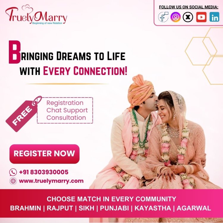 Find Your Perfect Match with TruelyMarry- Hindu Matrimony