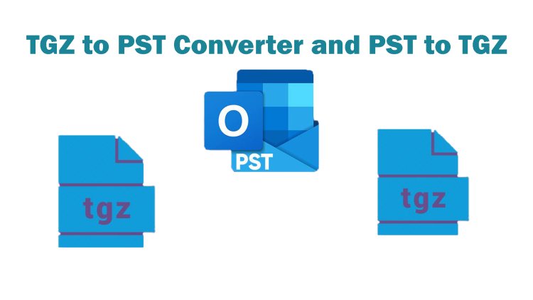 Translate TGZ data to PST files and PST files to TGZ files