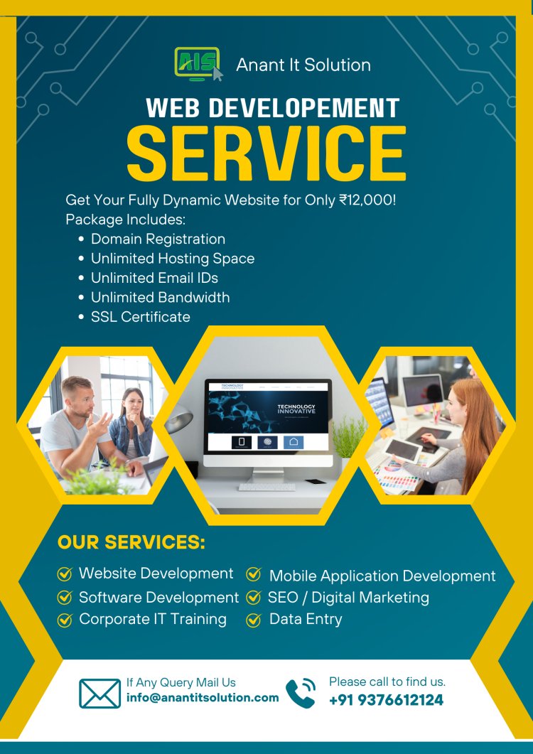 Website Development Service Provider in Ahmedabad