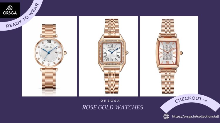 Shop Affordable Rose Gold Watches Online for Women