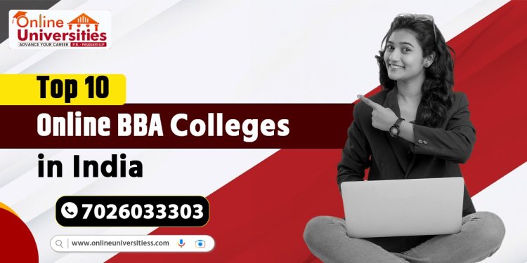 Top 10 online BBA colleges in india