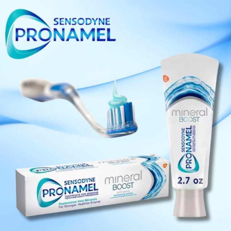 3 pack Sensodyne Pronamel Mineral Boost Sensitivity Toothpaste 2.7 oz EXP 2026