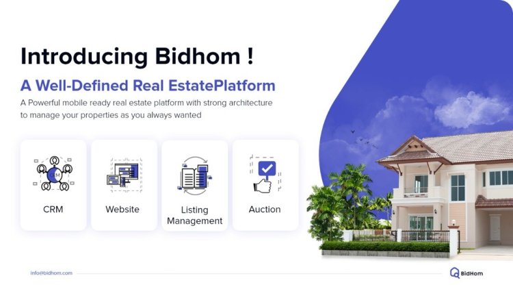 Revolutionize Your Real Estate Listings with BidHom’s Website Builder