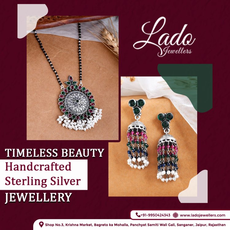 Explore the Essence of Designer Silver Jewellery Online in Jaipur