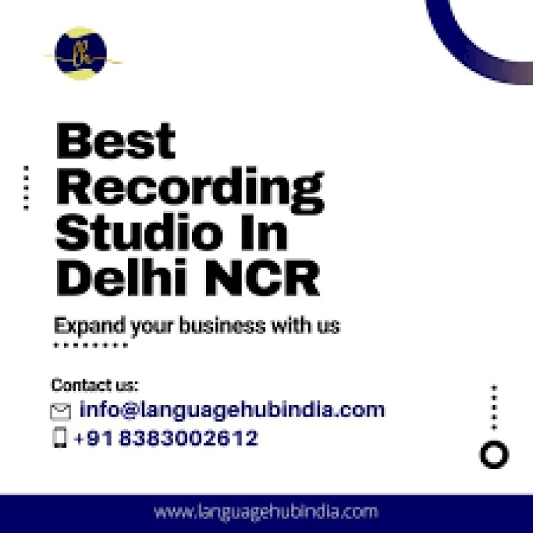 Recording Studio Delhi NCR