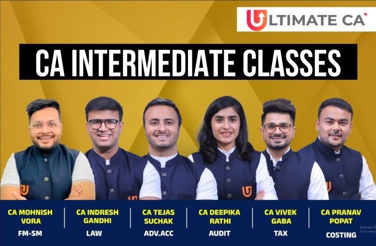 UltimateCA- CA Intermediate Course with New Syllabus