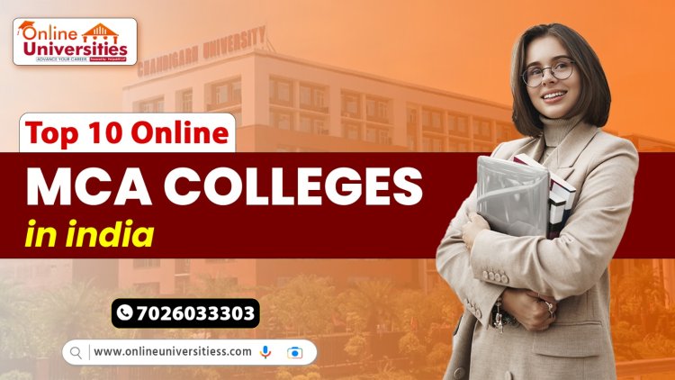 Top 10 online mca colleges in india 