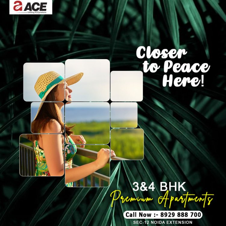 Premier 3/4 BHK Homes in Sector 12, Noida Extension from ACE Group