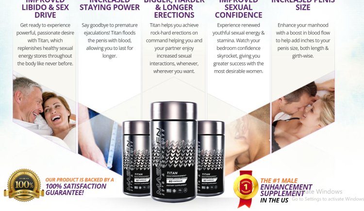 Masculen Titan Male Enhancement Reviews, Working, Price & Buy In USA