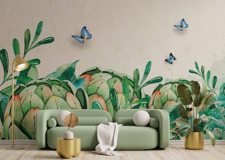 Fresh Ideas for Decorating with Nature Wallpapers