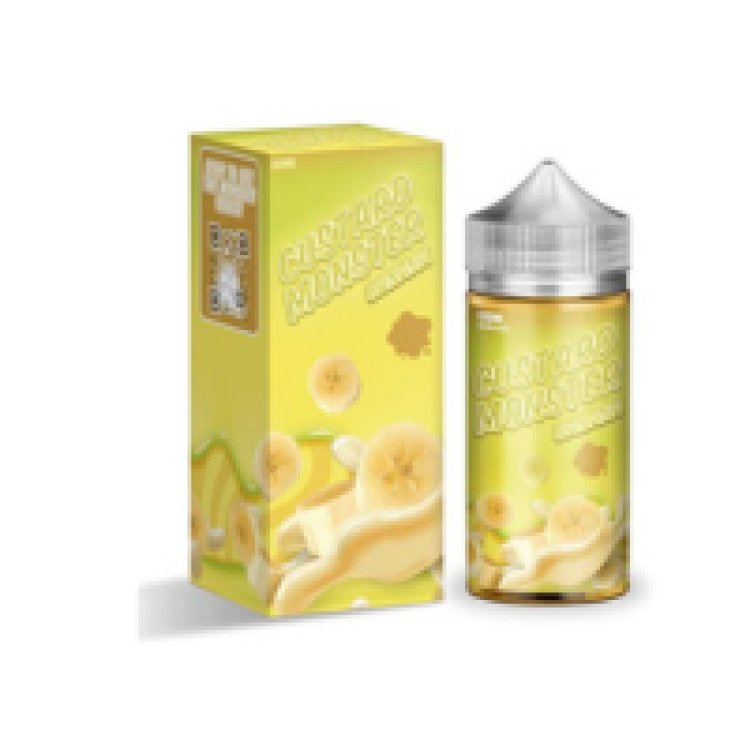 The Ultimate Dessert Experience: Banana Custard by Custard Monster E-Liquid