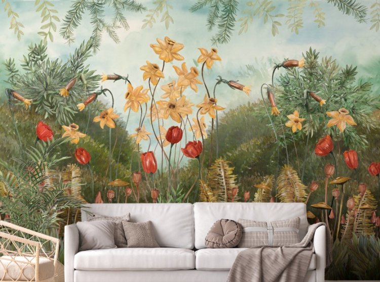 The Benefits of Floral Wallpaper in Interior Design