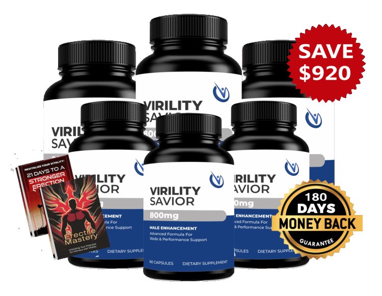 Virility Savior (HALLOWEEN SALE) Supports Healthy Erections And Performance Time