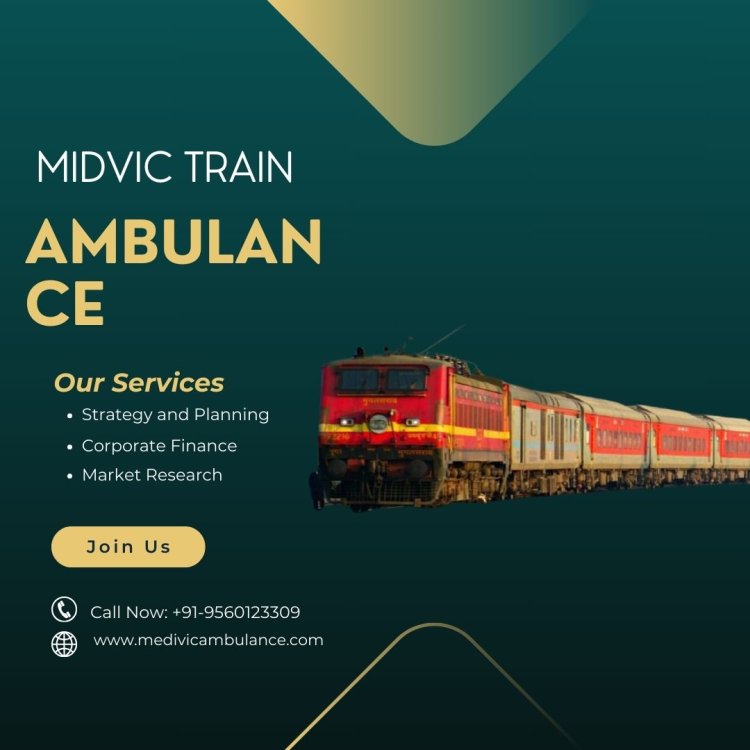 Organize Well Equipped Medivic Train Ambulance in Nagpur with Comprehensive ICU