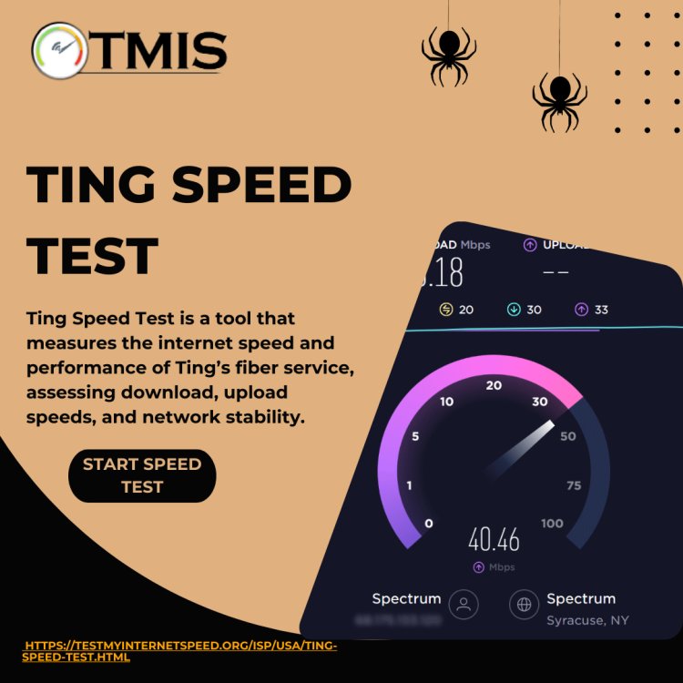 Why using a Ting Speed Test is essential for monitoring your internet speed and stability