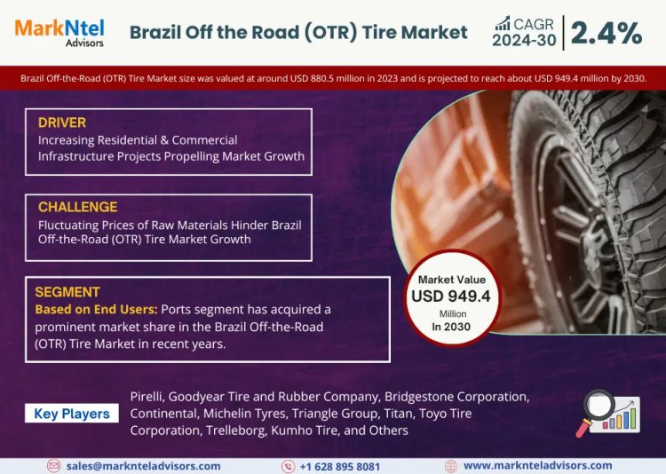 Brazil Off the Road Tire Market Overview: Size, Growth Factors, and Comprehensive Analysis for 2024-2030