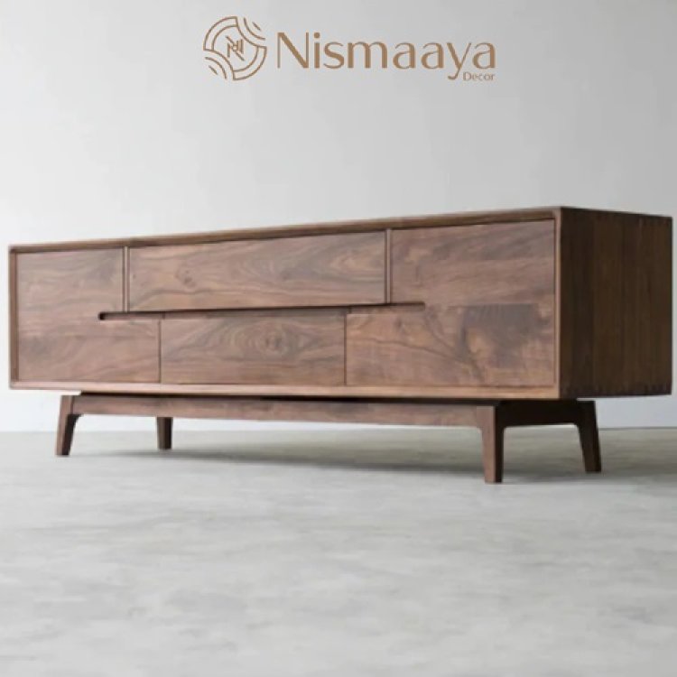 Grab the Maren Walnut Wood TV Unit Cabinet & Sideboard