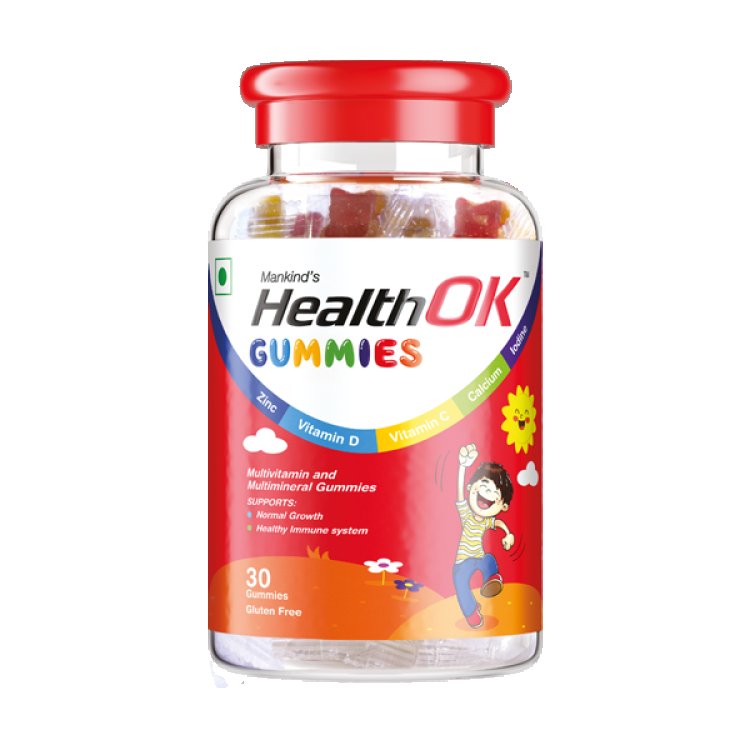 HealthOK eat to perfect Multivitamin Solution below each day for general health.