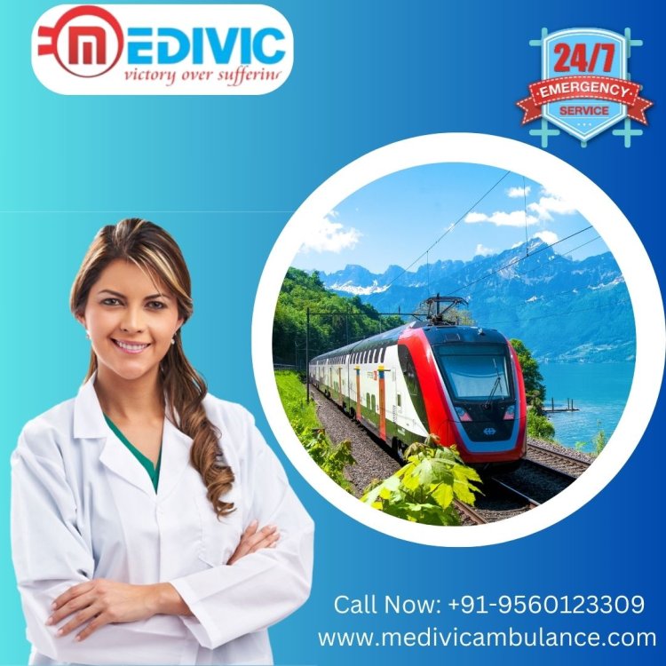 Book Medivic Train Ambulance in Ranchi for a quick and secure transfer option at an affordable rate