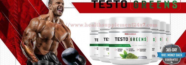 Testogreens™ | Testosterone Support Supplement | Price - $39/bottle*