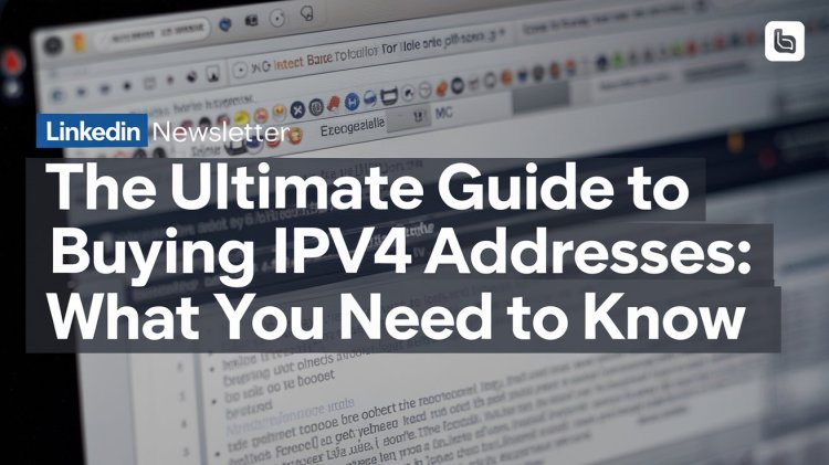 Why Buying IPv4 Addresses is No Longer an Option but a Necessity