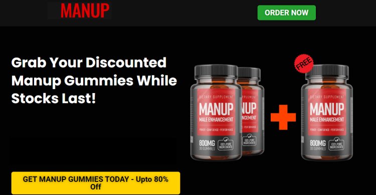 ManUp Gummies Male Enhancement - Read Shocking Review & Results!!