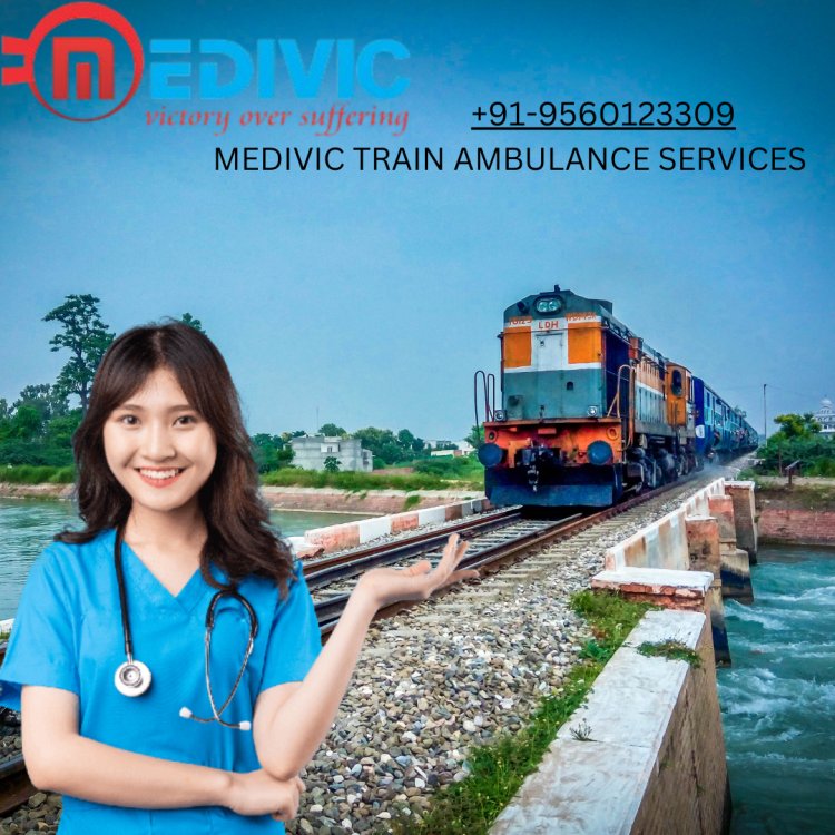 It is also safe to get benefit from shift patients without any risks where the Best Medivic Train Ambulance Service is Guwahati