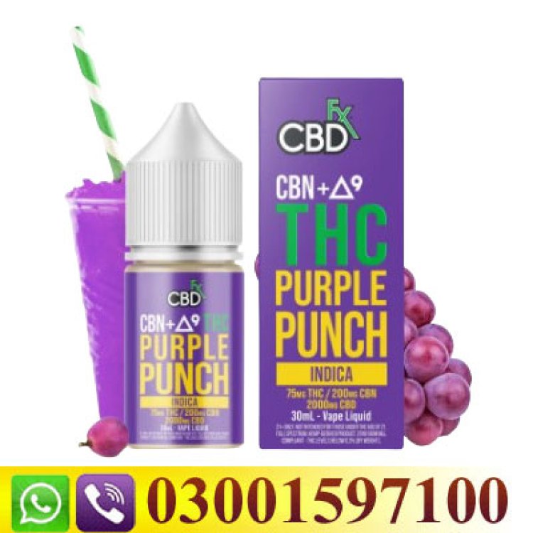 THC Vape Juice Purple Punch In Karachi	-03001597100