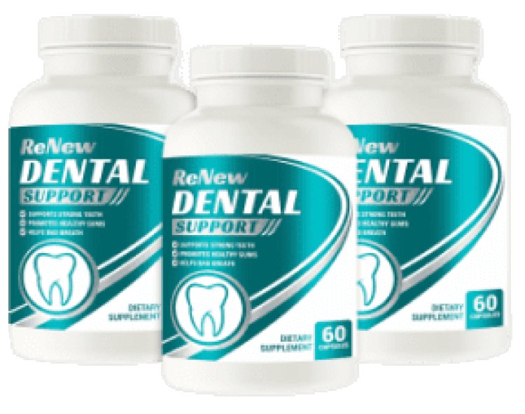 Renew Dental Support (HALLLOWEEN DISCOUNT) Oral Health Formula Get Rid From Cavity, Swelling