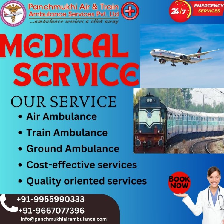 With the help of Panchmukhi Train Ambulance in Guwahati and the Expert Healthcare Unit