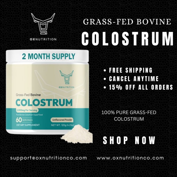 Grass Fed Colostrum