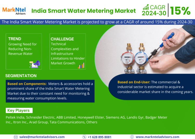 Market Insights: India Smart Water Metering Industry Size, Share, and Growth Forecasts for 2030