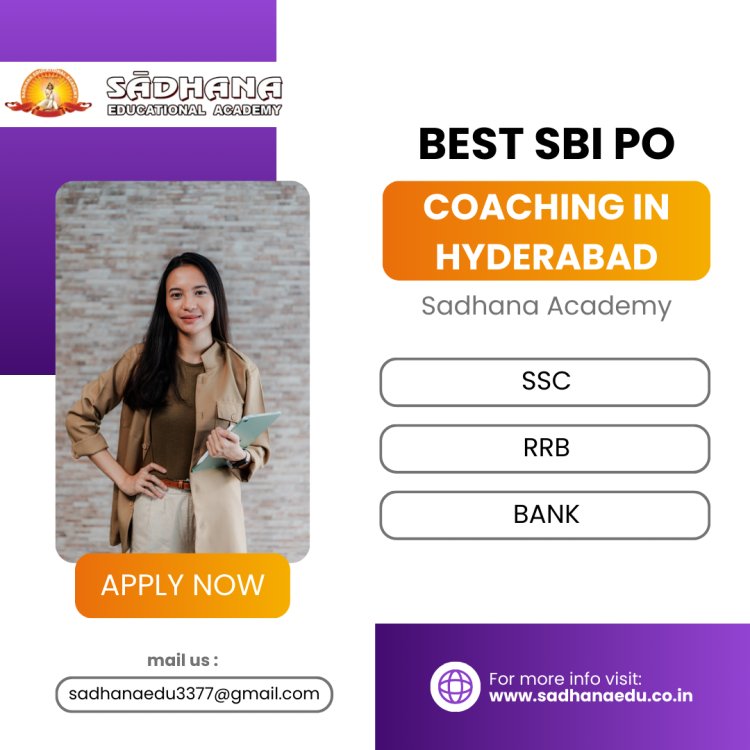 Best SBI PO Coaching in Hyderabad