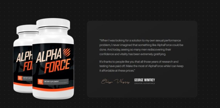 Alpha Force Reviews - Can You Trust Alpha Force Reviews for Men?