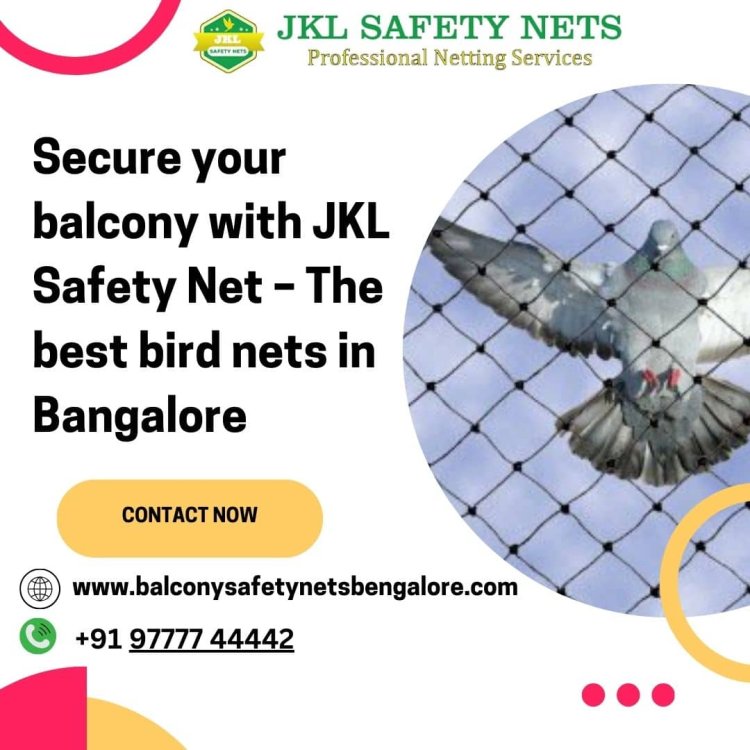 Bird Nets for Balconies in Bangalore - JKL Safety Nets