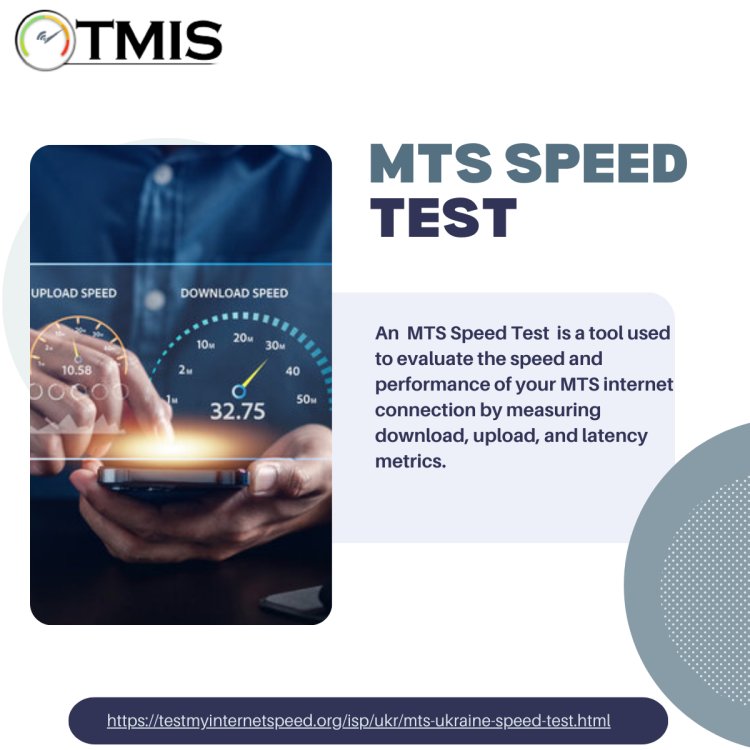 Monitor Internet Health with Regular MTS Speed Test Checks