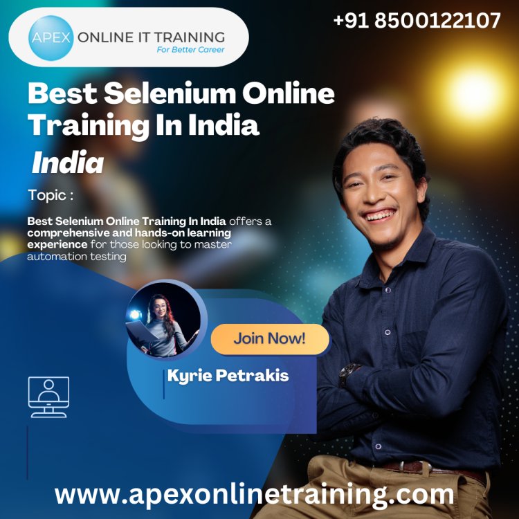 Best Selenium Online Training In India