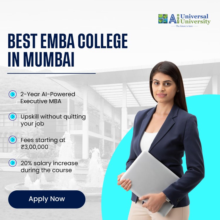 Best EMBA College in Mumbai – AI-Powered Executive MBA Program