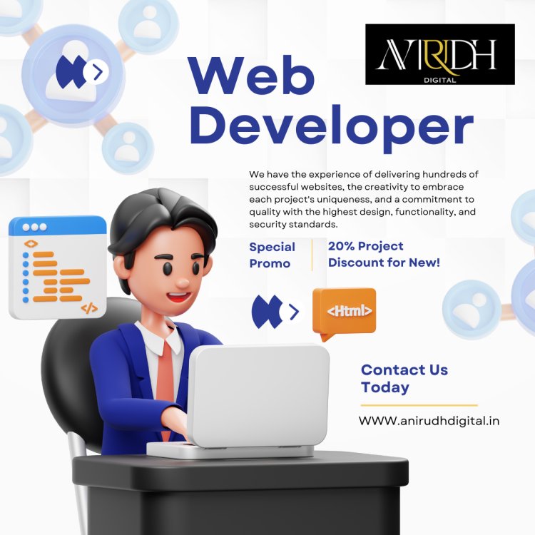 Web Design and Development Services in Ghaziabad: Anirudh Digital