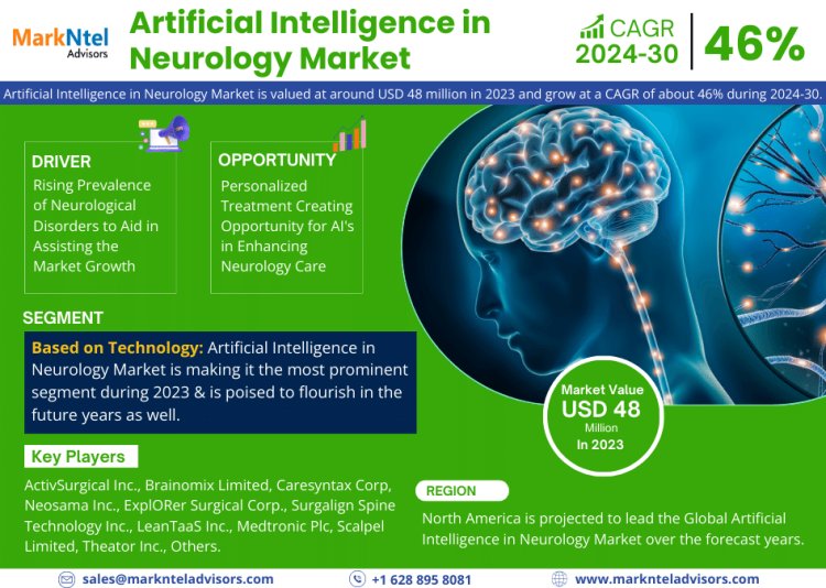 Artificial Intelligence in Neurology Market Projections: Size and Share Trends from 2024 to 2030